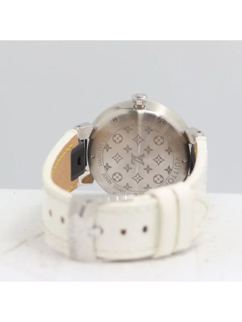 Louis Vuitton Tambour Black Dial Watch